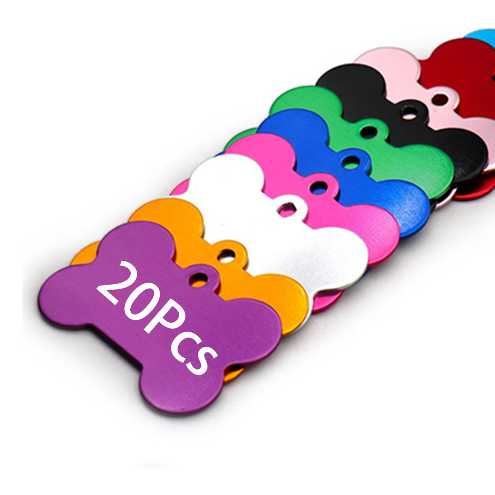 Pet Supplies Wholesale - Wholesale 20Pcs Classic Bone Dog ID