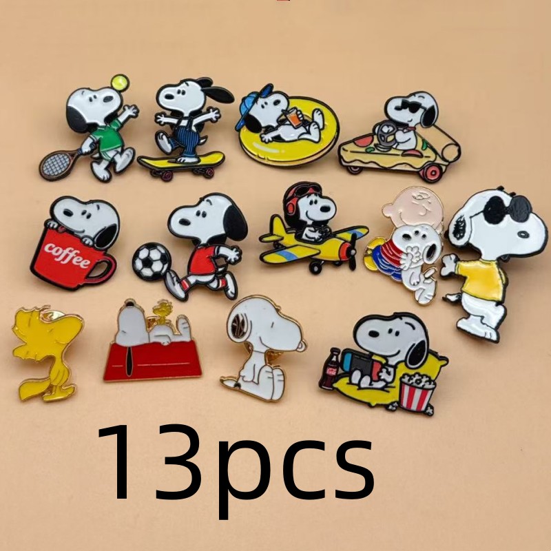Pet Supplies Wholesale - 13pcs Cartoon Dog Pins This is