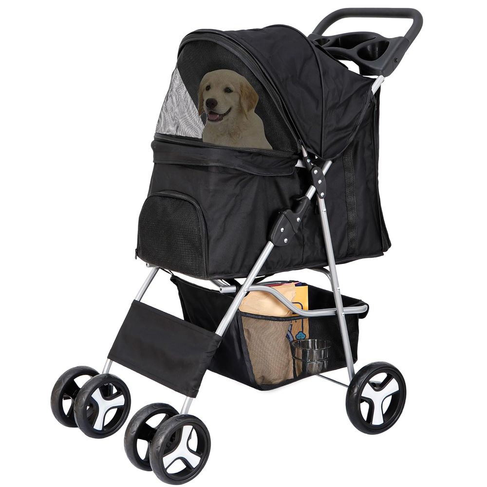 Pet Stroller Carrier - Pet Stroller Dog Cat Stroller Small