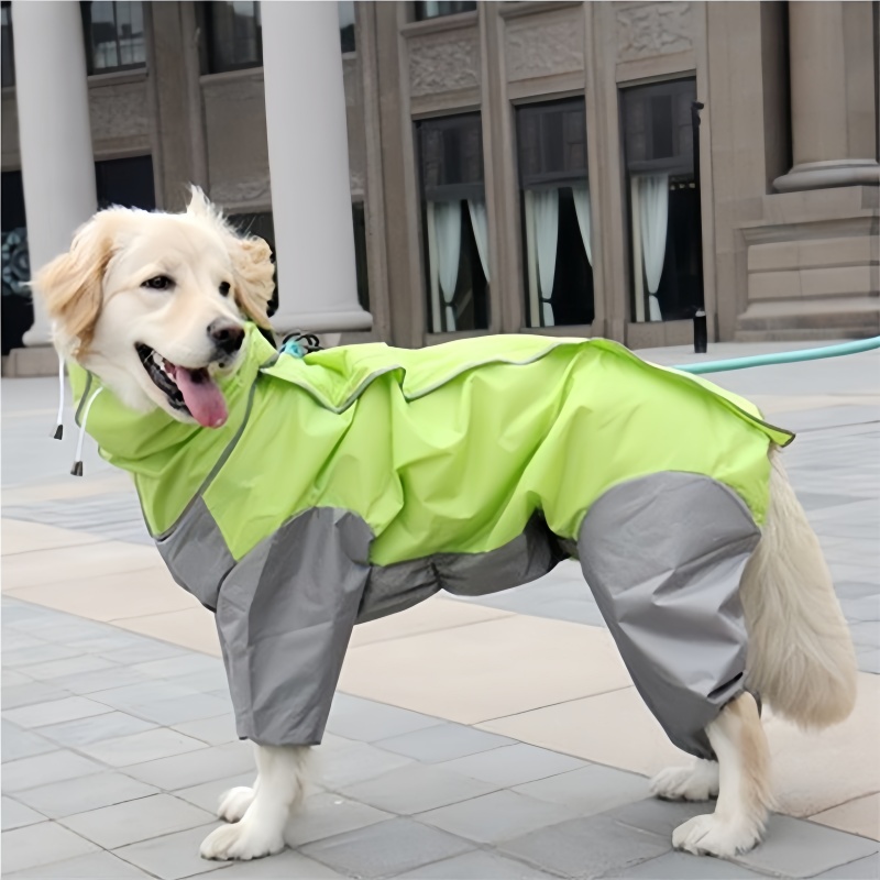 Outdoor Dog Raincoat Jumpsuit  - Dog Raincoat review and price