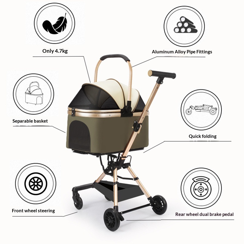 Mini Pet Stroller Toy for Dogs - Pet Stroller Carrier review and price