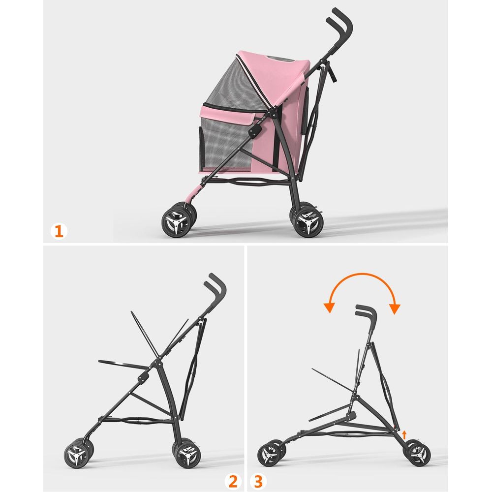 4 Wheels Pet Stroller Small Me - Pet Stroller Carrier review and price