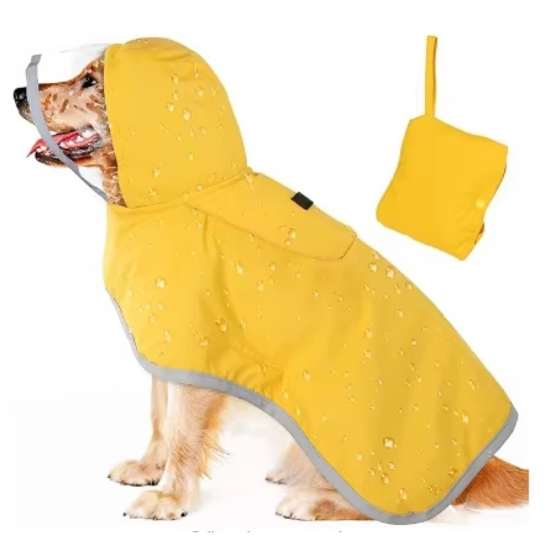Custom Printed Reflective Dog  - Dog Raincoat review and price