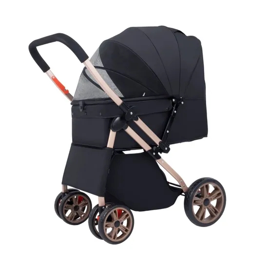 High Quality Foldable Pet Stro - Pet Stroller Carrier review and price