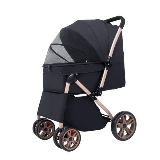 High Quality Foldable Pet Stro - Pet Stroller Carrier review and price