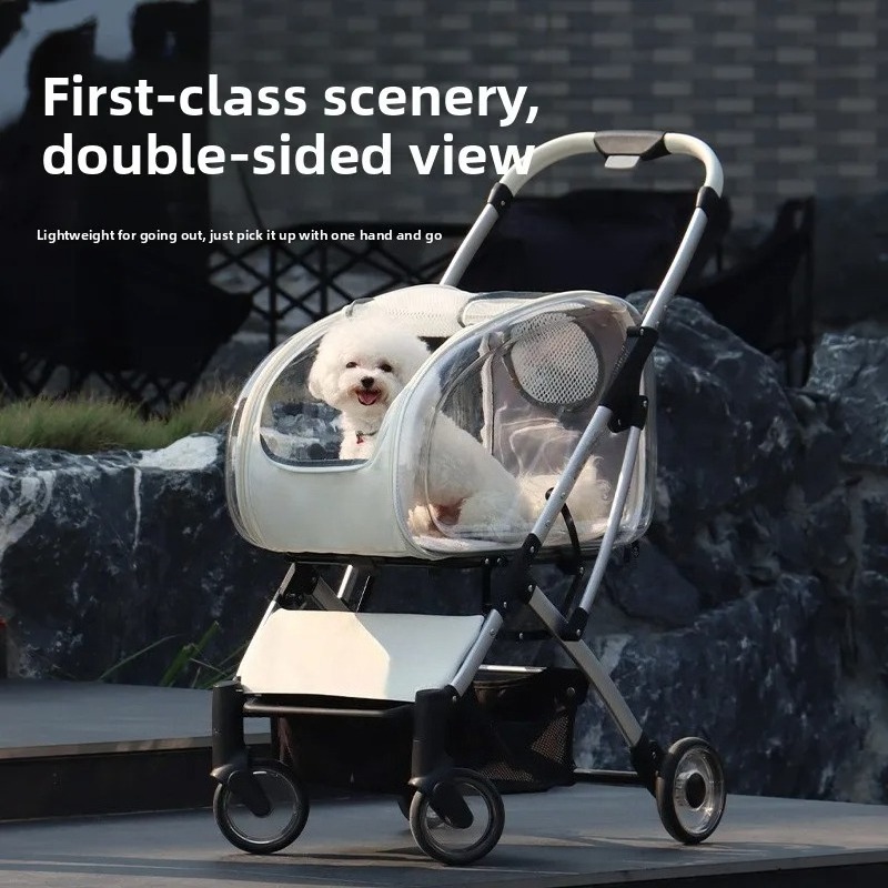 Outdoor Carrier Transparent Pe - Pet Stroller Carrier review and price
