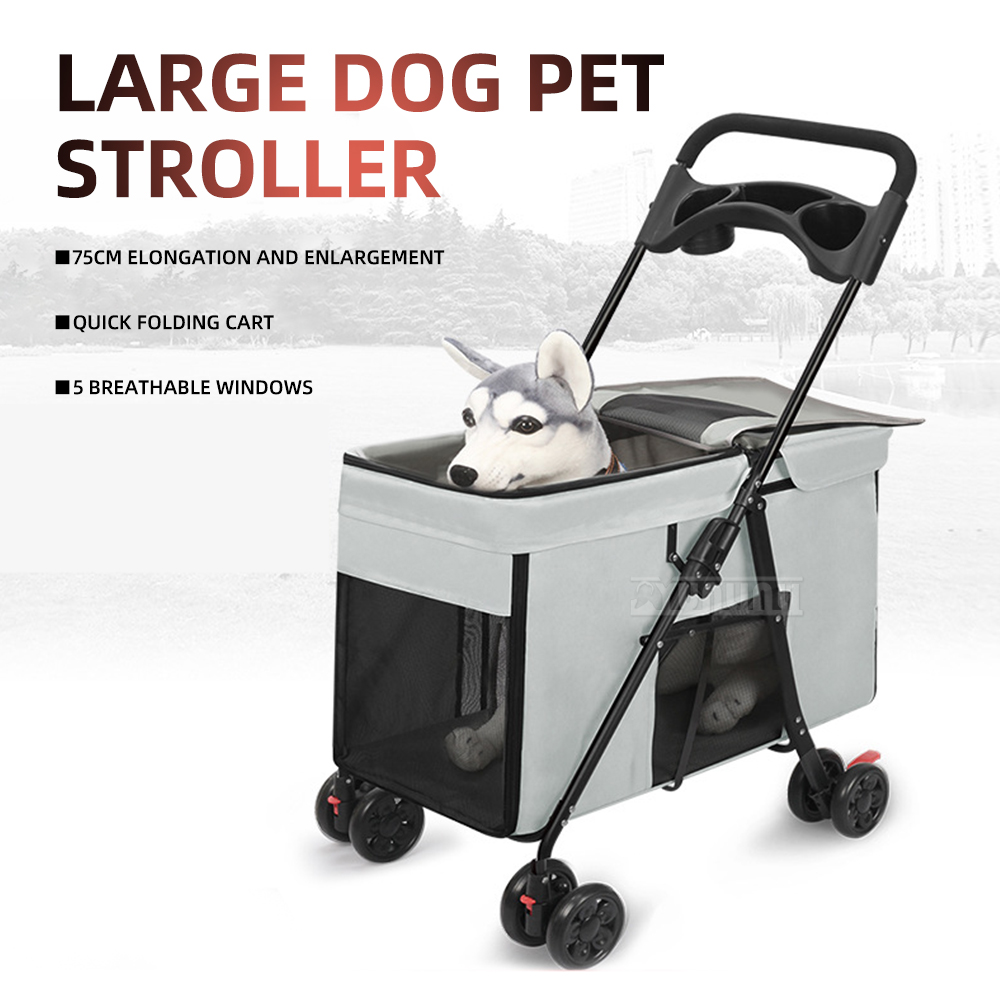 Multifunctional Foldable Pet S - Pet Stroller Carrier review and price