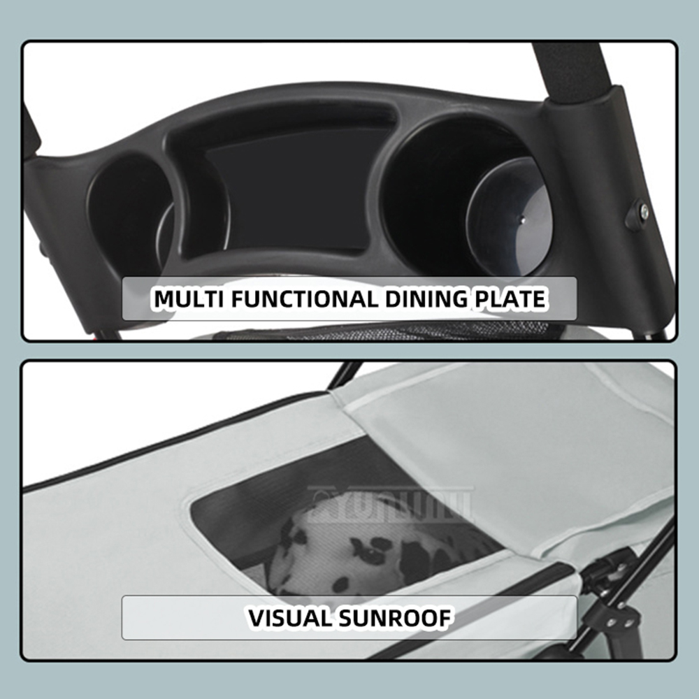 Multifunctional Foldable Pet S - Pet Stroller Carrier review and price