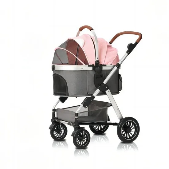 Luxury 3-in-1 Aluminum Alloy F - Pet Stroller Carrier review and price