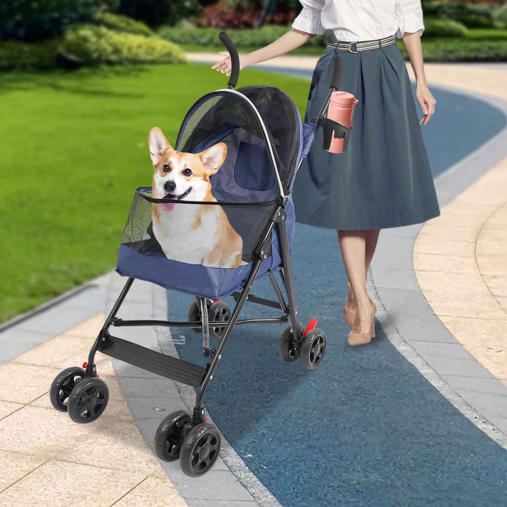 Foldable Pet Travel Stroller,  - Pet Stroller Carrier review and price