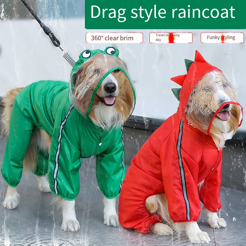 Dog Raincoat Waterproof Dogfac - Dog Raincoat review and price