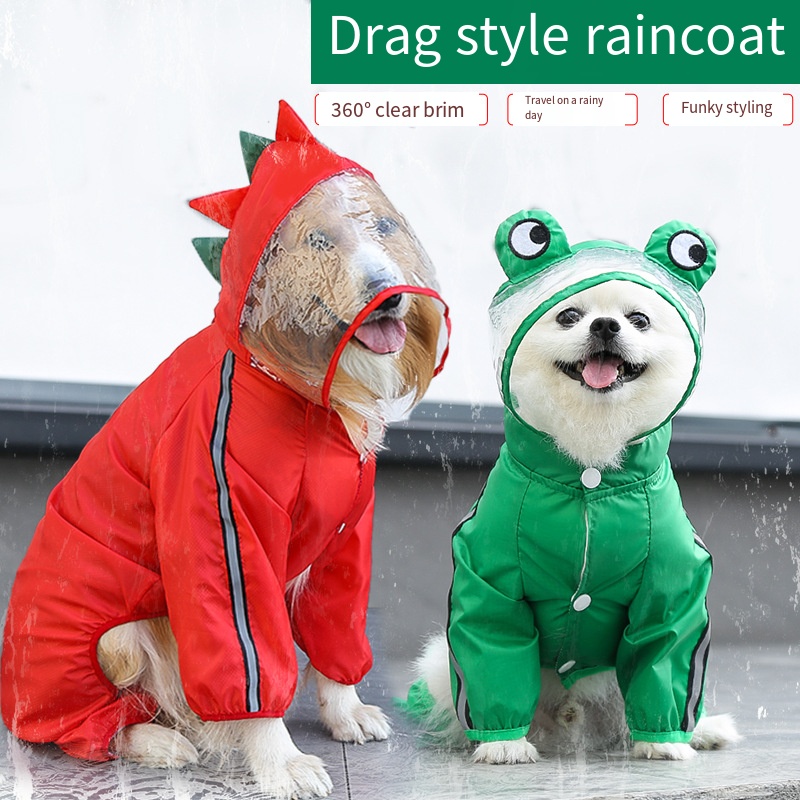 Dog Raincoat Waterproof Dogfac - Dog Raincoat review and price