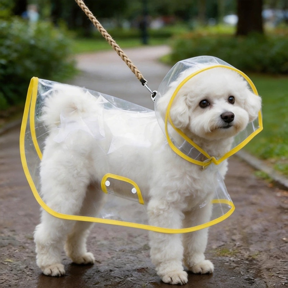 Dog Raincoat Transparent Whole - Dog Raincoat review and price