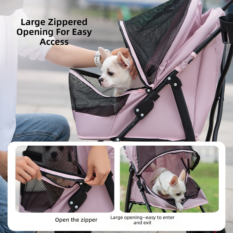 Pet Stroller, Cat Dog Stroller - Pet Stroller Carrier review and price