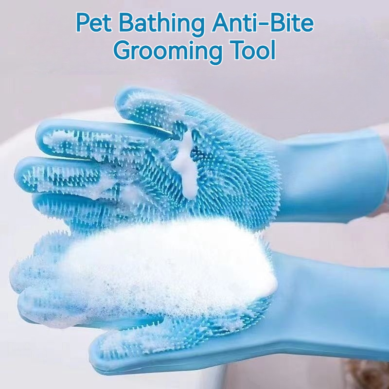 Pet Bathing Glove Anti Scratch - Pet Supplies Dog Wash review and price