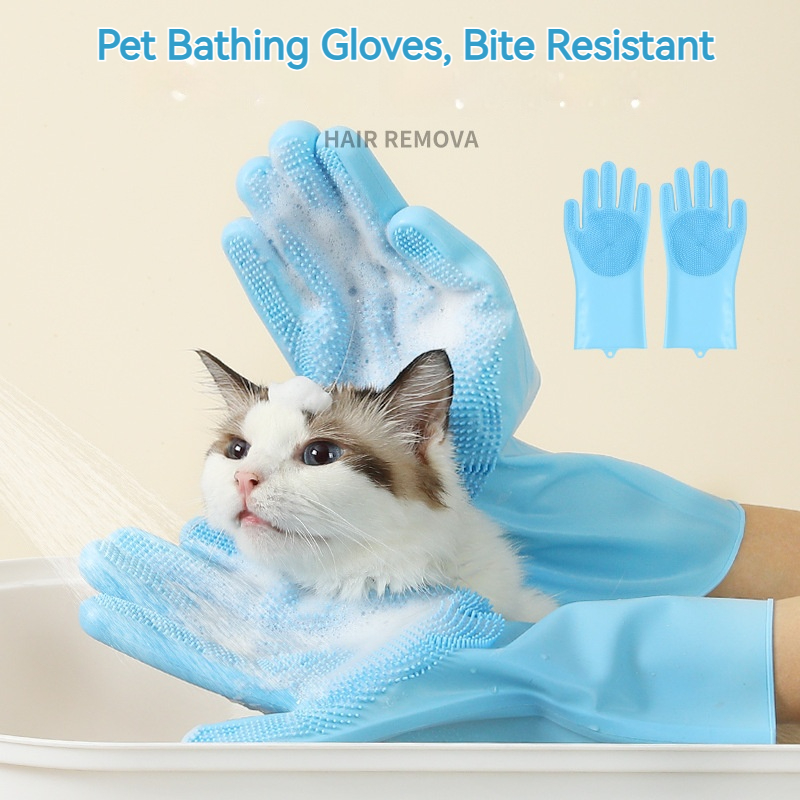 Pet Bathing Glove Anti Scratch - Pet Supplies Dog Wash review and price